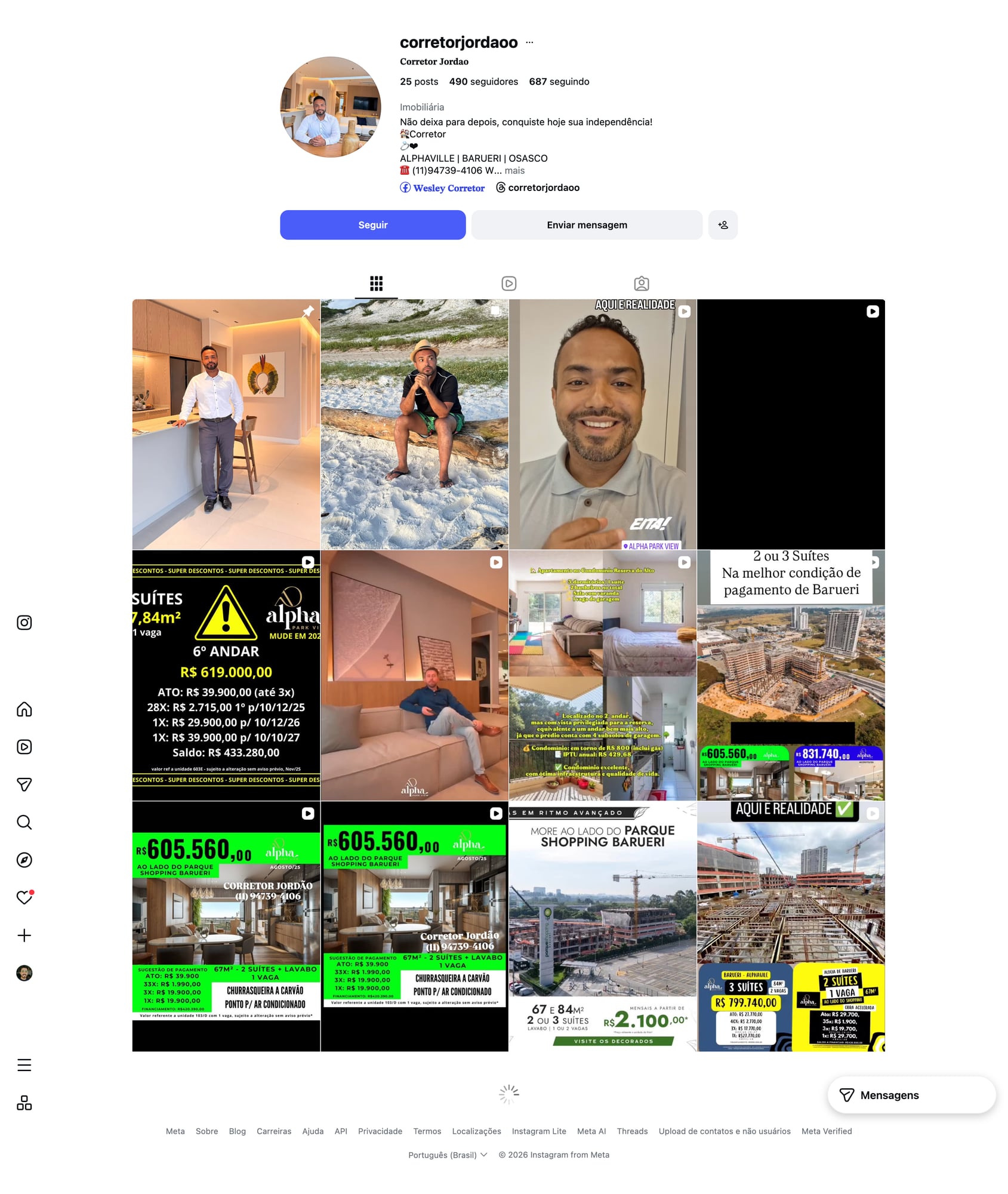 Perfil corretorjordaoo